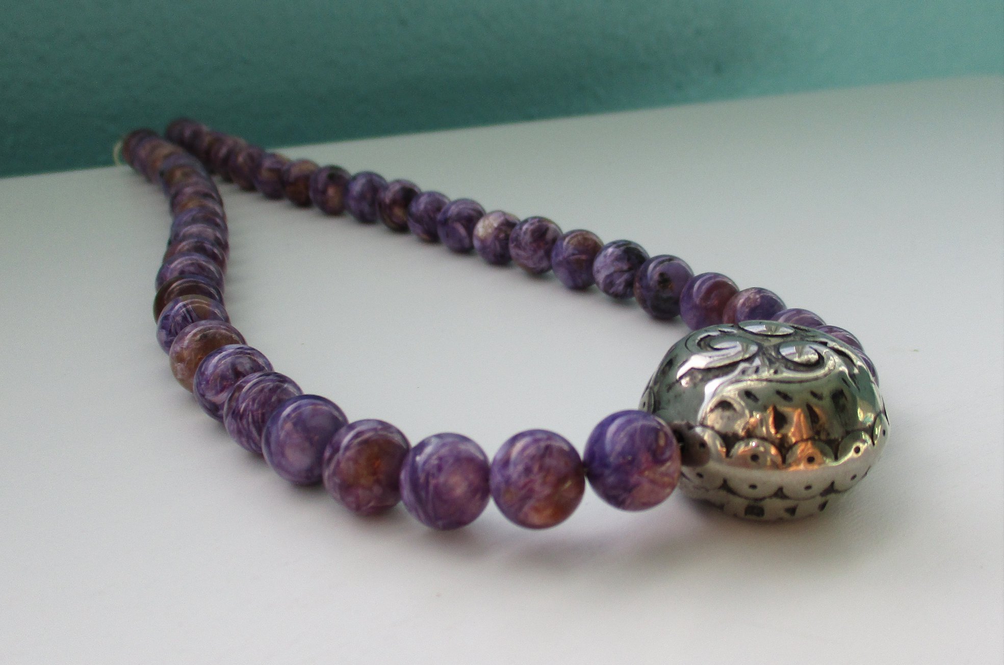 charotite necklace
