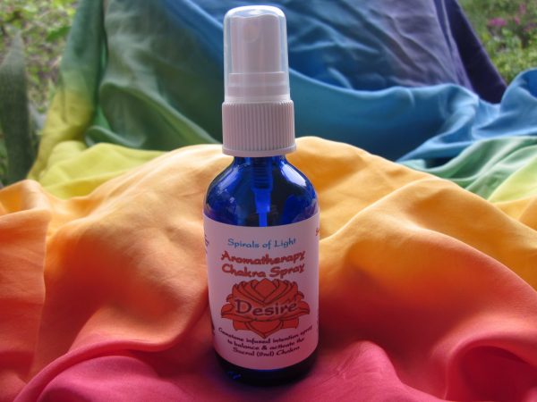 Aromatherapy Gemstone Infused Chakra Balancing Spray for the Sacral Chakra