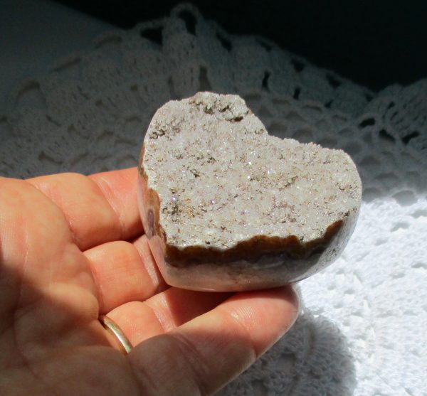 Druzy Quartz Heart, now 50%Off! - Image 2