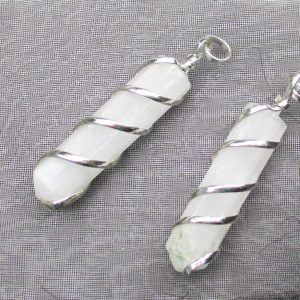 selenite jewelry