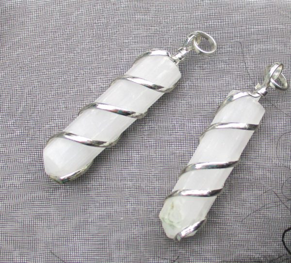 selenite jewelry