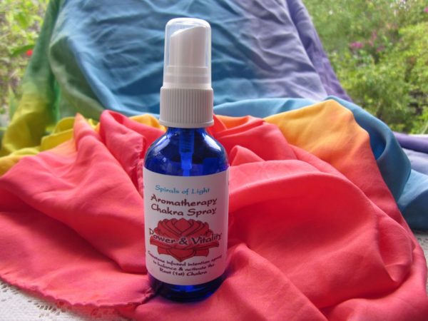 Aromatherapy Gemstone Infused Chakra Spray to Balance the Root Chakra
