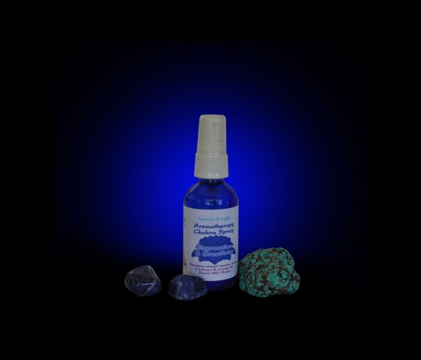 Aromatherapy Gemstone Infused Chakra Spray to Balance the Throat Chakra - Image 2