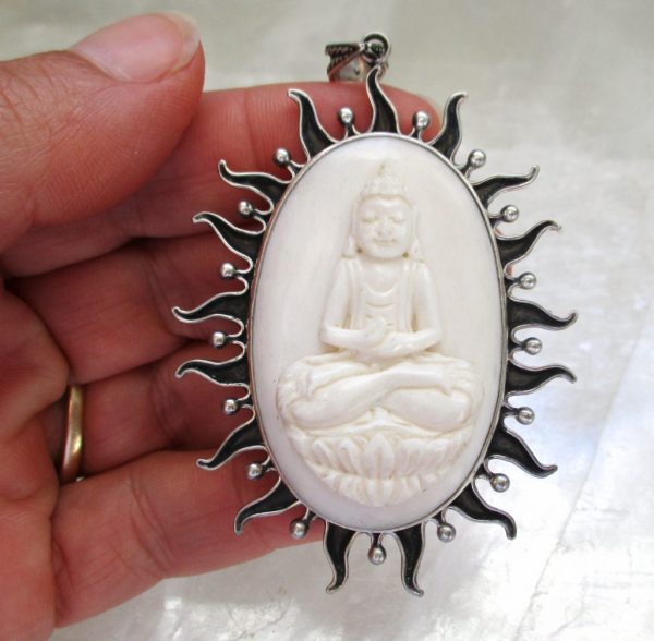 Buddha Carving Pendant Now 50% off!