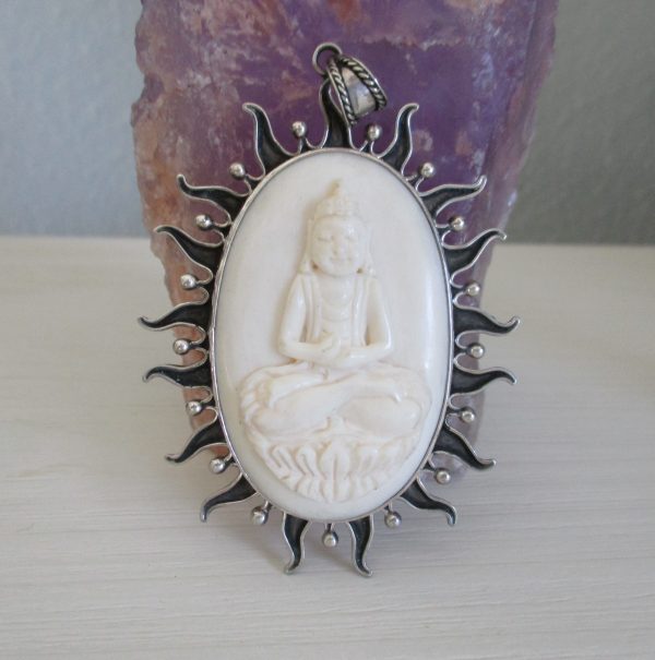 Buddha Carving Pendant Now 50% off! - Image 2