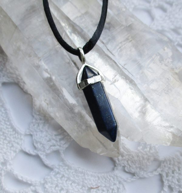 Lapis Crystal Pendant