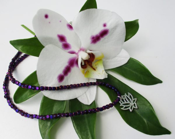 lotus necklace
