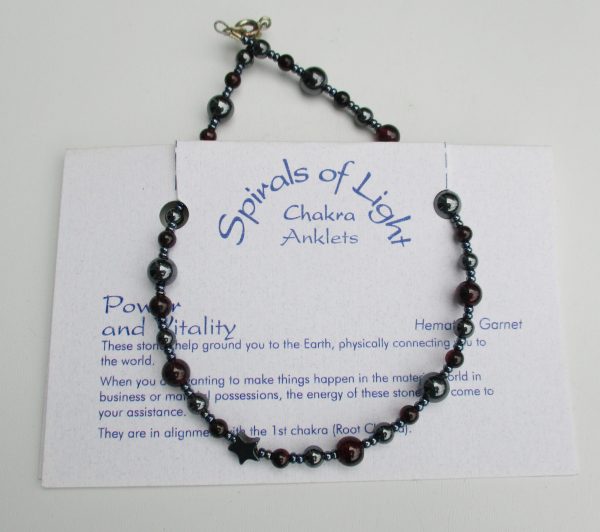 Power And Vitality Chakra Anklet To Balance The Root Chakra– 1st Chakra - Image 4