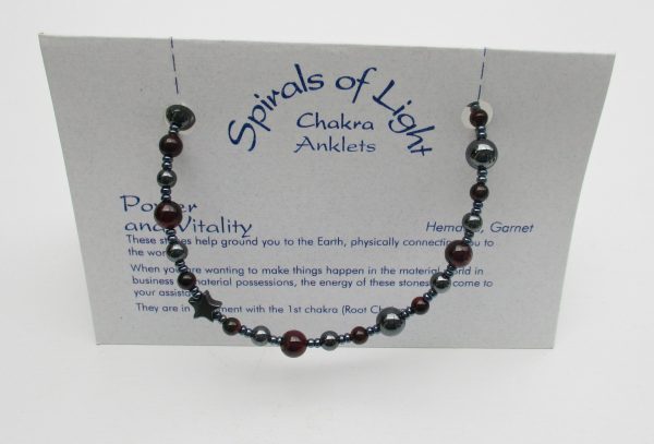Power And Vitality Chakra Anklet To Balance The Root Chakra– 1st Chakra - Image 3