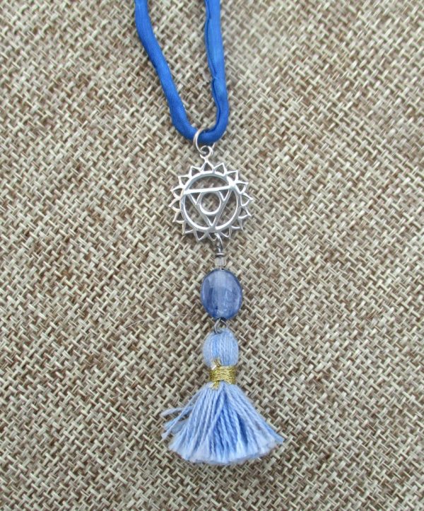 Throat Chakra Charm Necklace