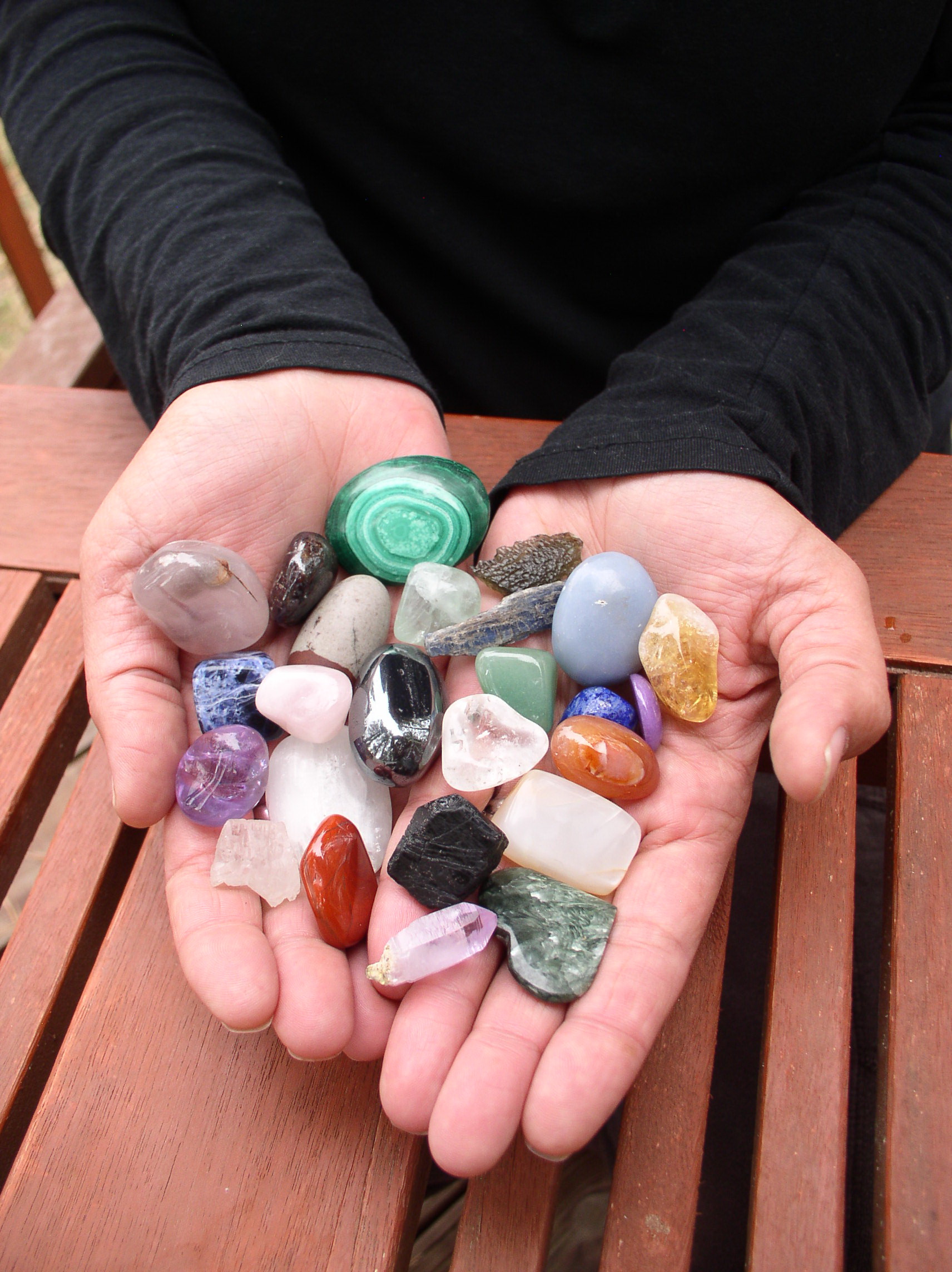 crystal hands