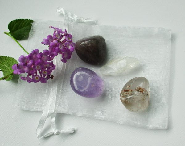 Help Me Sleep Kit, Amethyst, Lepidolite, Lithium Quartz, Petalite - Image 3