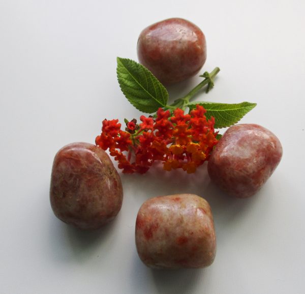Sunstone, Tumbled Sunstone, 4 tumbled stones - Image 2