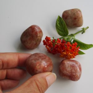 sunstone, tumbled sunstone