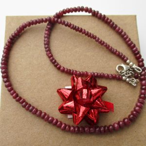 Ruby necklace