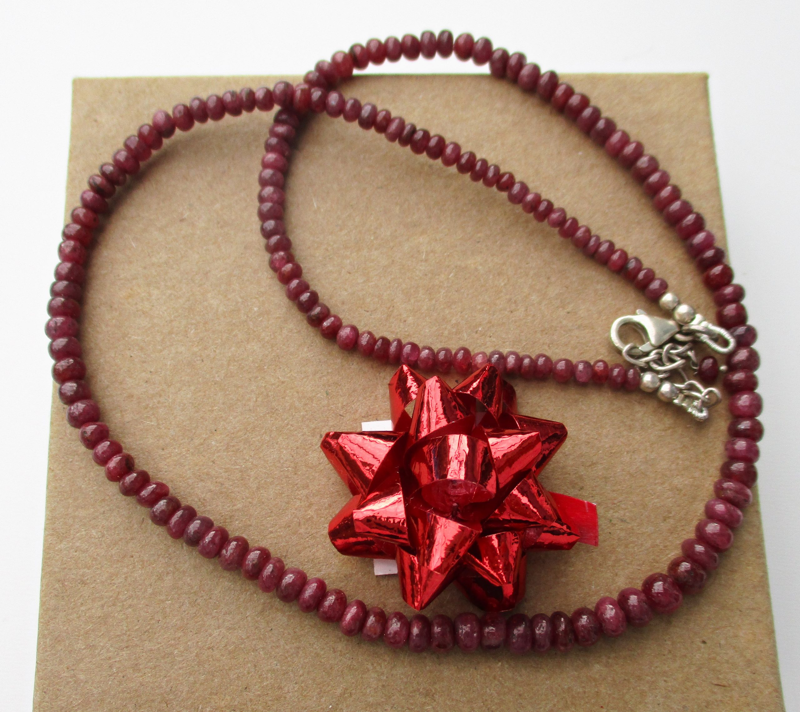 Ruby necklace