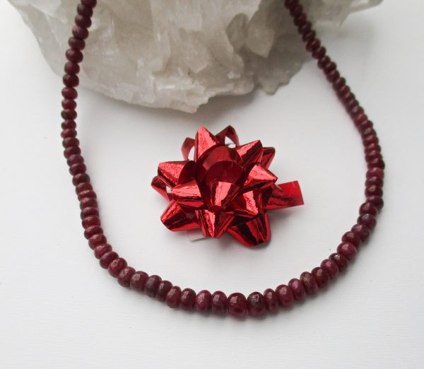 Ruby necklace