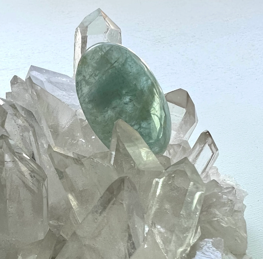 aquamarine cabochon