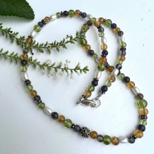 gemstone necklace