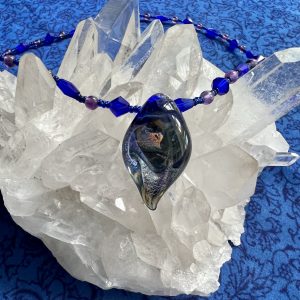 glass necklace