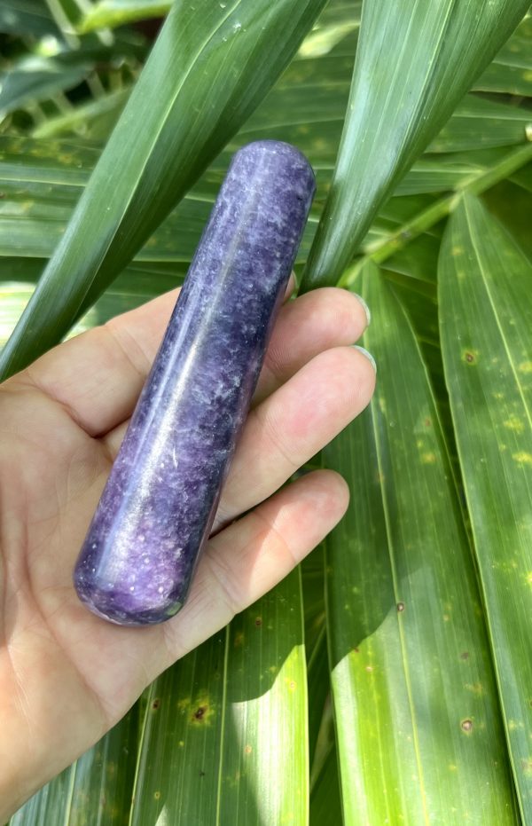 lepidolite wands
