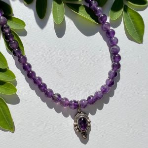 amethyst necklace