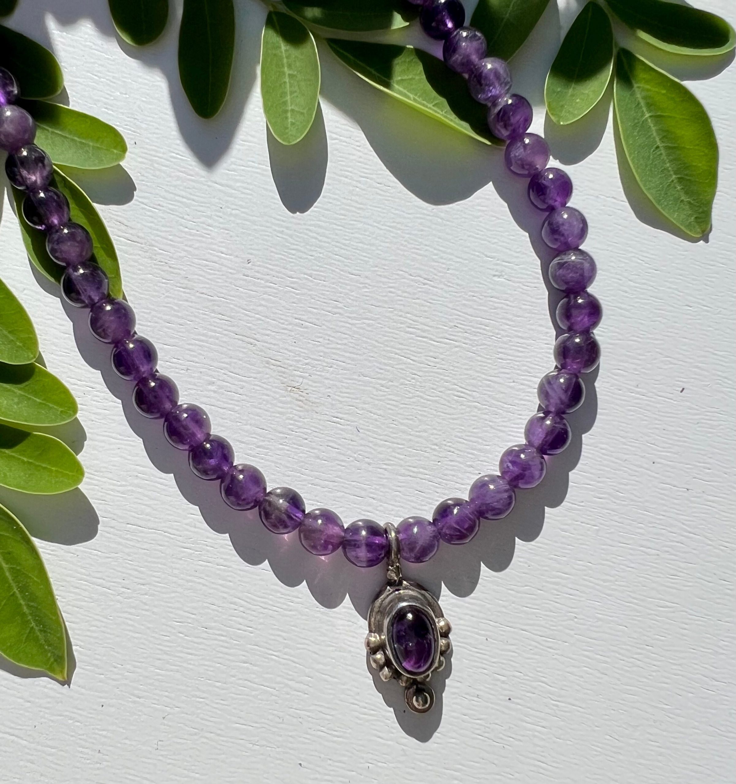 amethyst necklace
