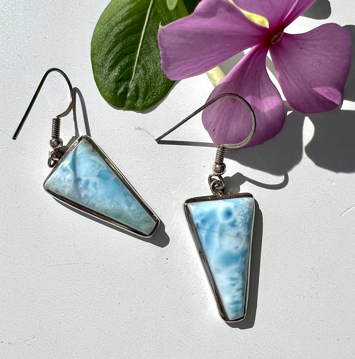 larimar earrings