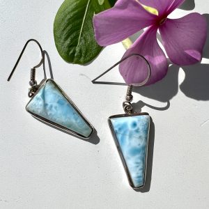 larimar earrings