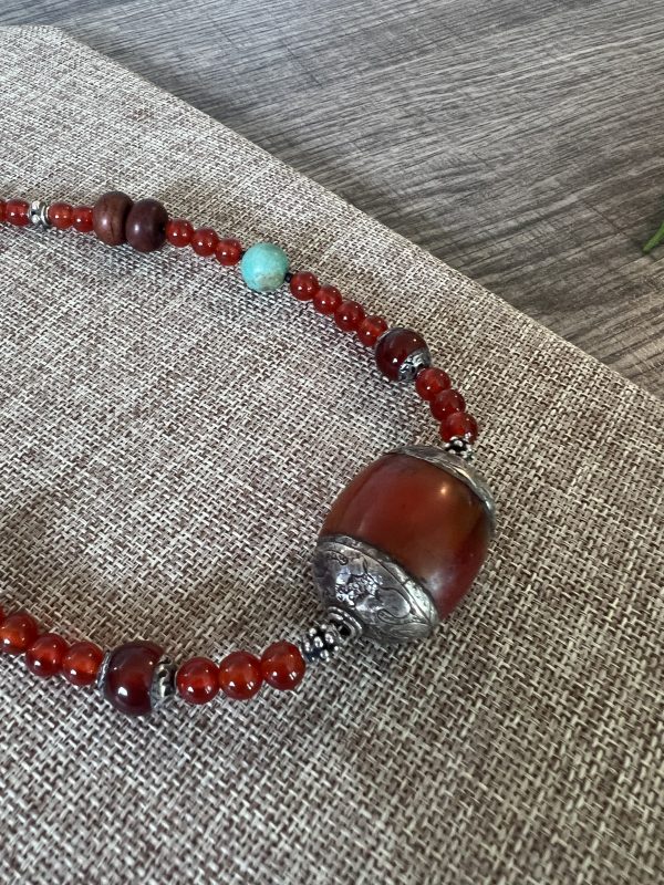 carnelian necklace