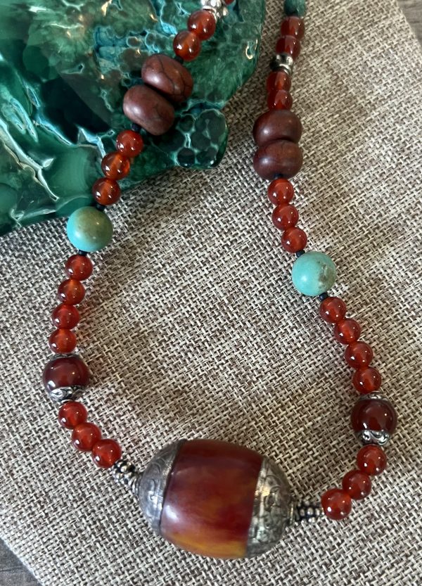 carnelian necklace