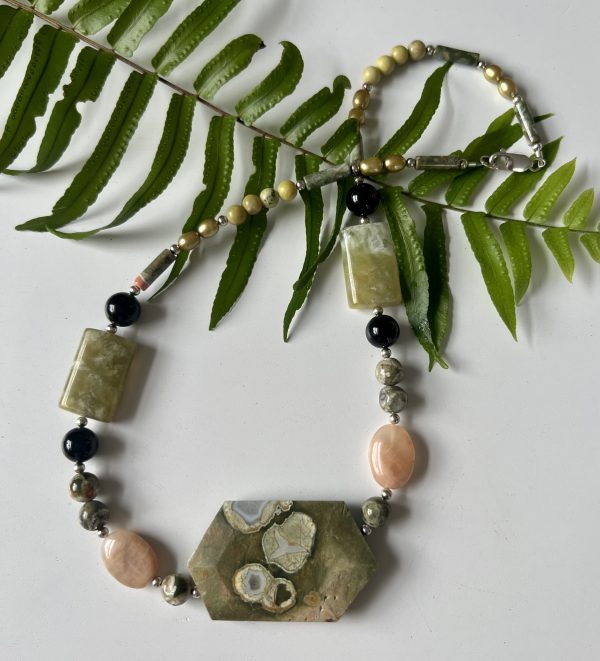 jasper necklace
