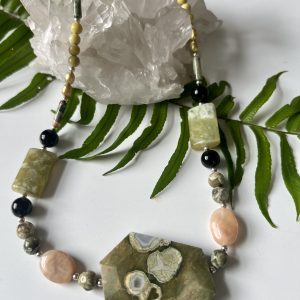 jasper necklace