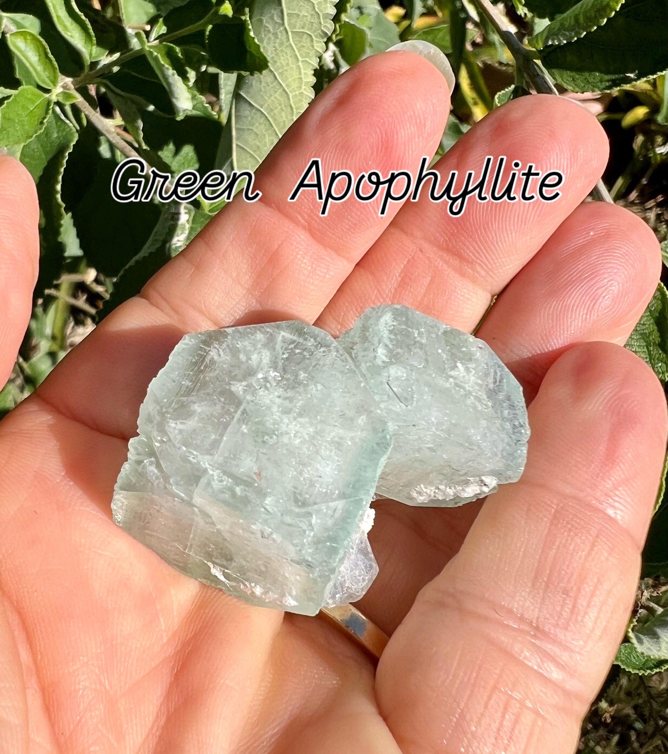 green apophyllite