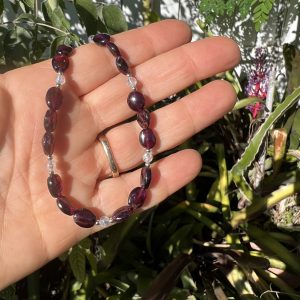 Garnet jewelry