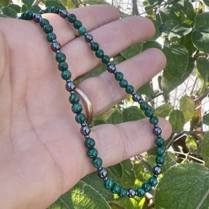 malachite necklace