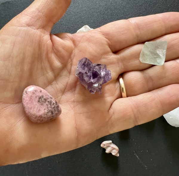 crystal and rock collection