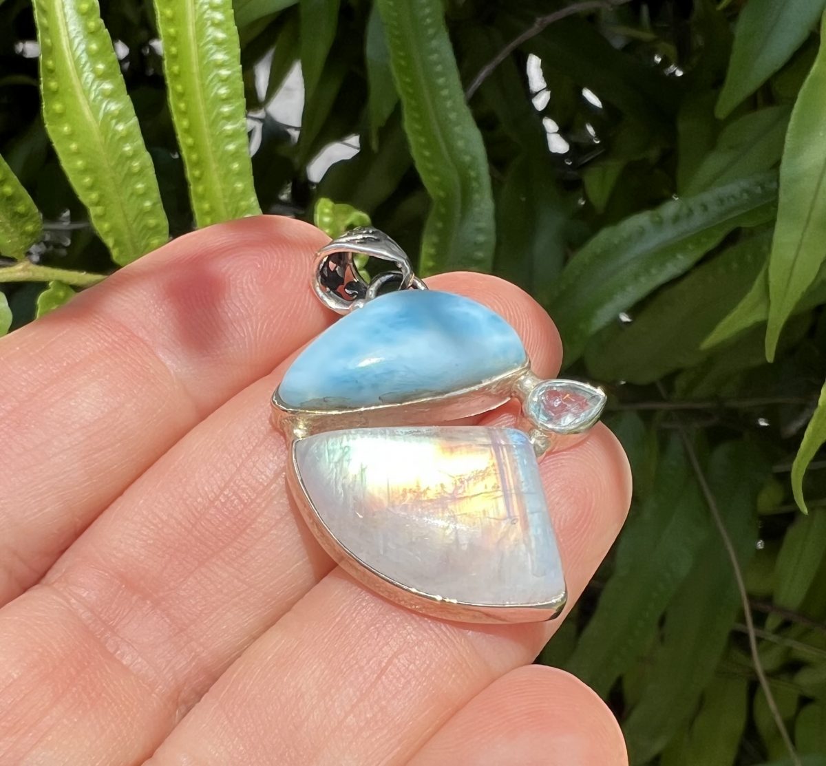 Larimar pendant