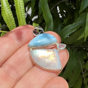 Larimar pendant