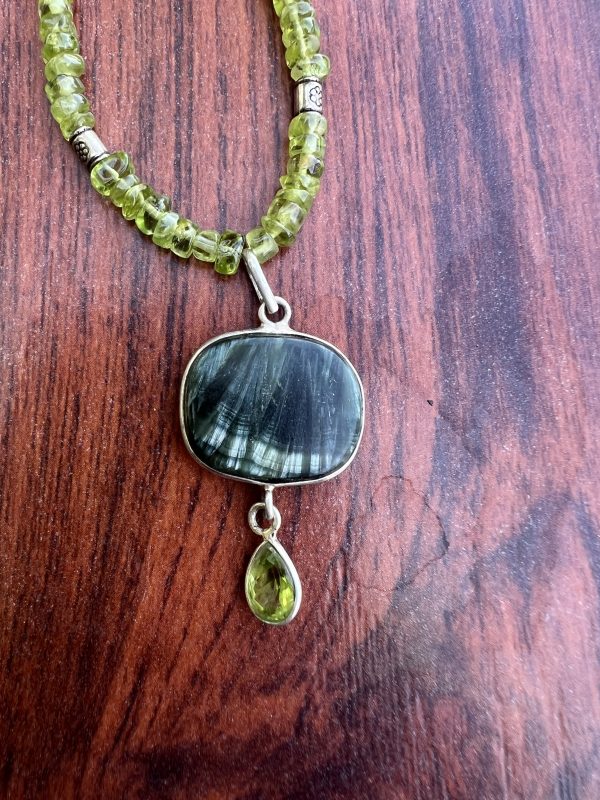 peridot necklace
