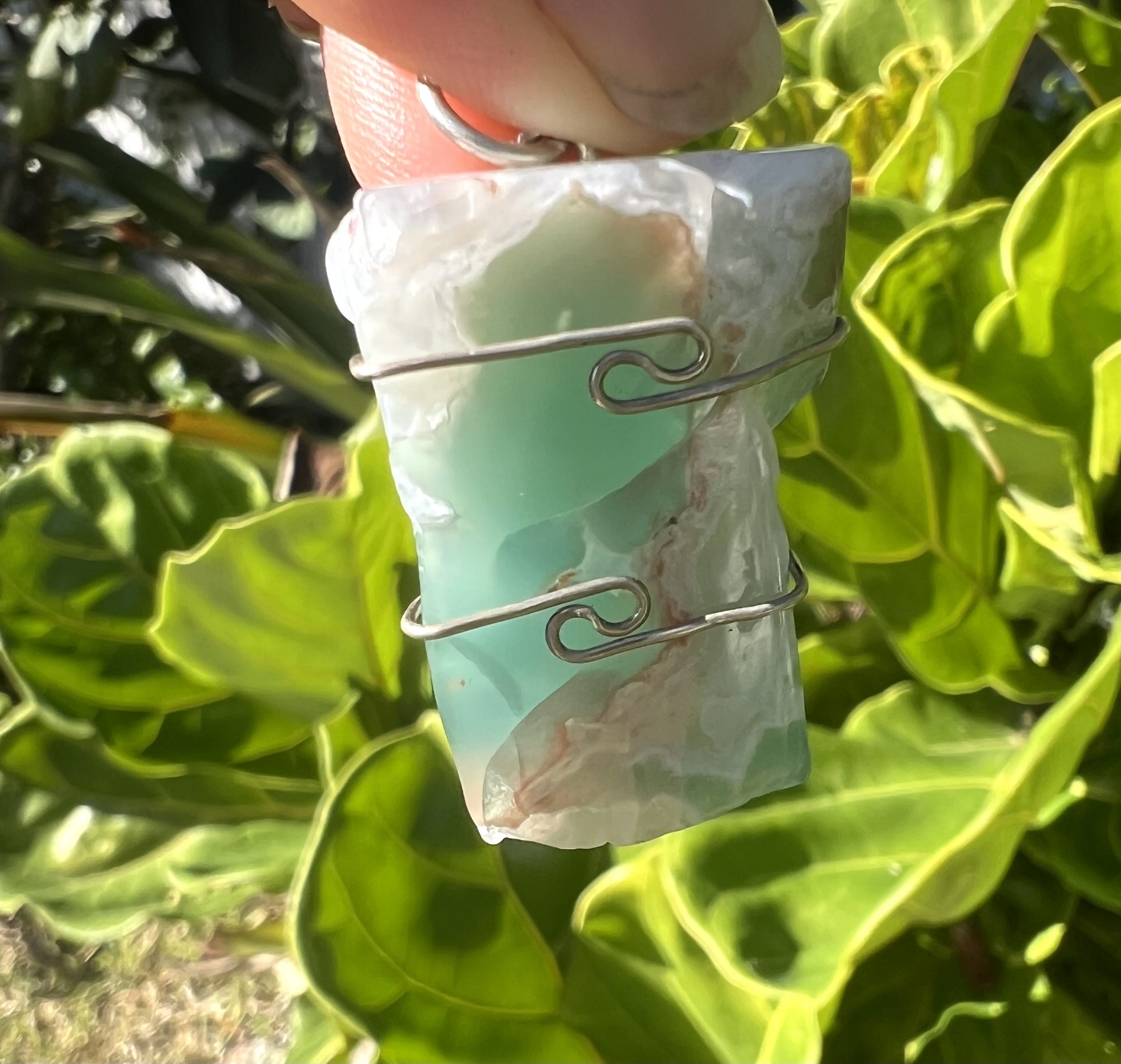 ajoite pendant ajoite