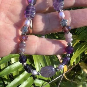 Amethyst necklace