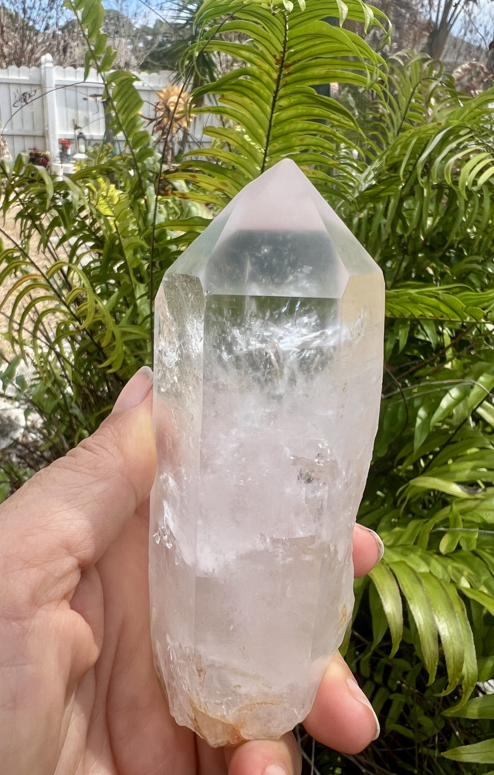 quartz crystals